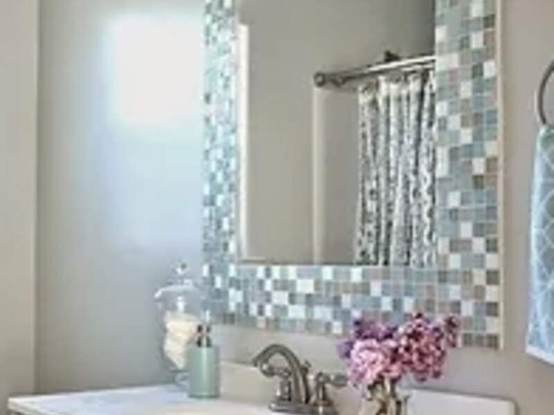 Espejo decorativo para baño - alajuela - ALUVI Costa Rica | Construex