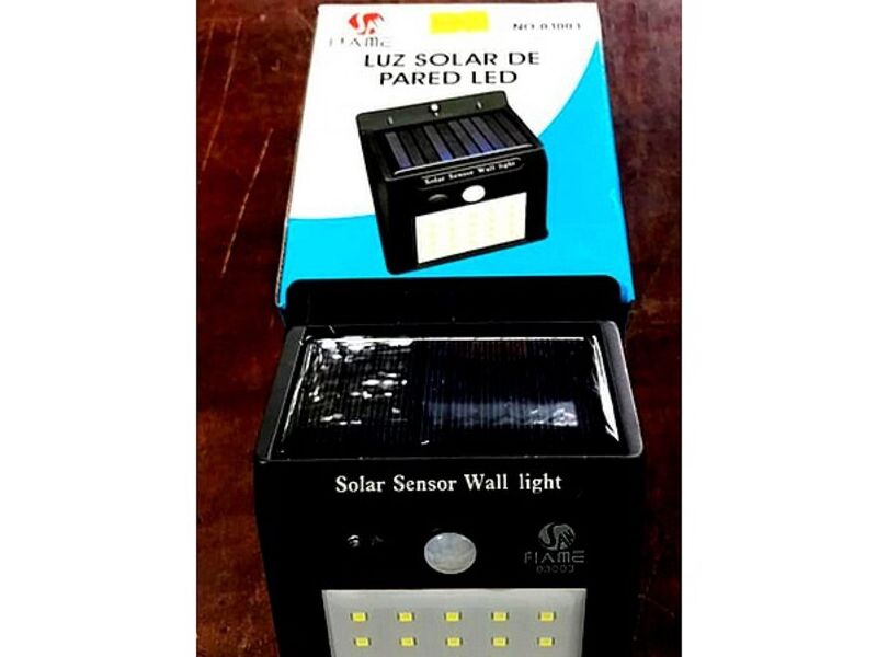 Luz solar LED Pared NICOYA La Casona del Tornillo Nicoyano Construex